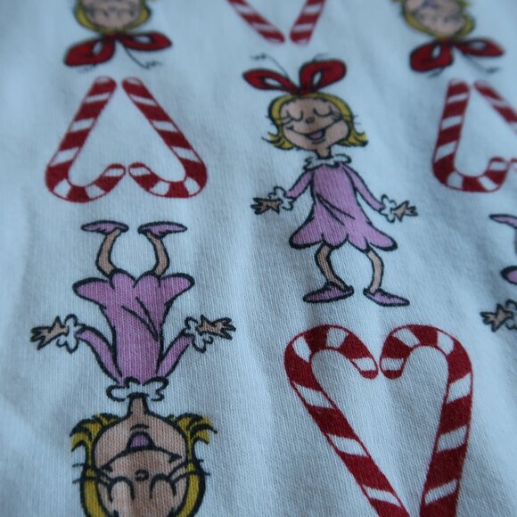 Hanna Andersson Cindy Lou Grinch Pajamas Size 8 Set Christmas - Picture 2 of 6